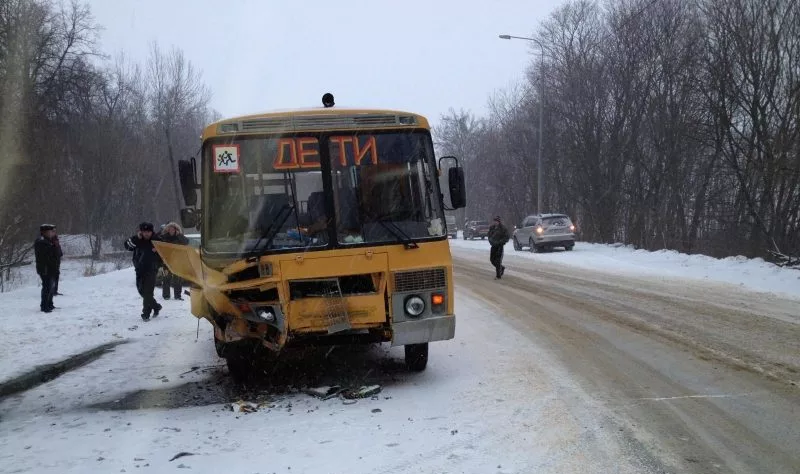 ДТП с тульским школьным автобусом